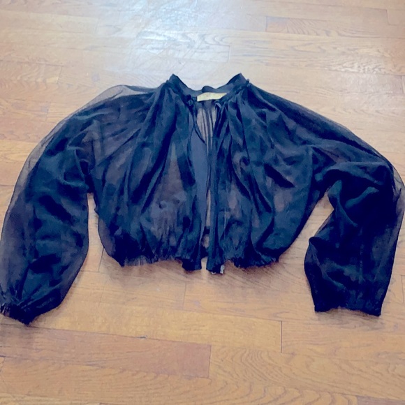 Lanvin for H&M Jackets & Blazers - Lanvin for h&m tulle bomber jacket